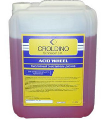 Croldino Кислотный очиститель дисков Acid Wheel, 10л, Для шин и дисков | Артикул 40081033