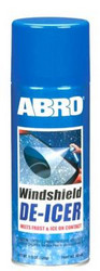Abro размораживатель стекол 326 мл, Для стекол | Артикул WD400