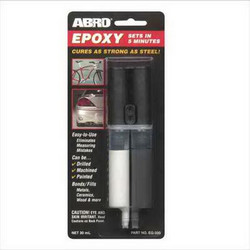 Abro клей эпоксидный черный в шприце 30 мл, Клей | Артикул EG330
