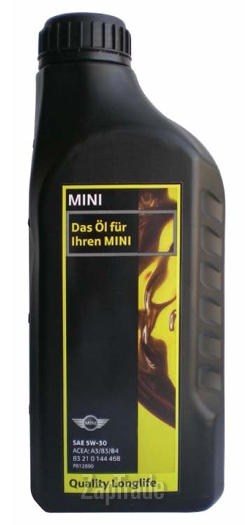 Купить моторное масло Bmw Mini Engine Oil Longlife-01 Синтетическое | Артикул 83210144455