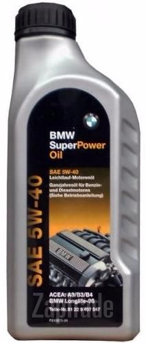 Купить моторное масло Bmw Super Power Синтетическое | Артикул 81229407547