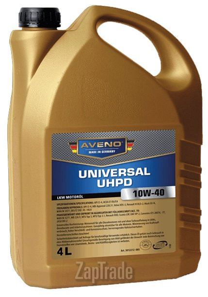 Купить моторное масло Aveno Universal UHPD Минеральное | Артикул 3012212-004