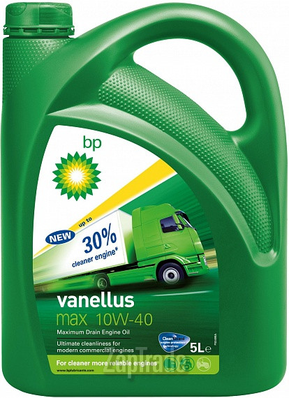 Купить моторное масло Bp Vanellus Max 10W-40 Полусинтетическое | Артикул 1527FB