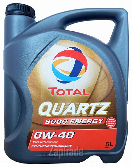 Купить моторное масло Total QUARTZ 9000 ENERGY Синтетическое | Артикул 195283