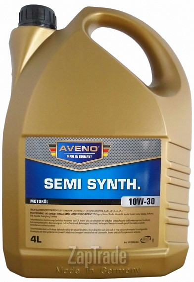 Купить моторное масло Aveno Semi Synth. Полусинтетическое | Артикул 3011203-004