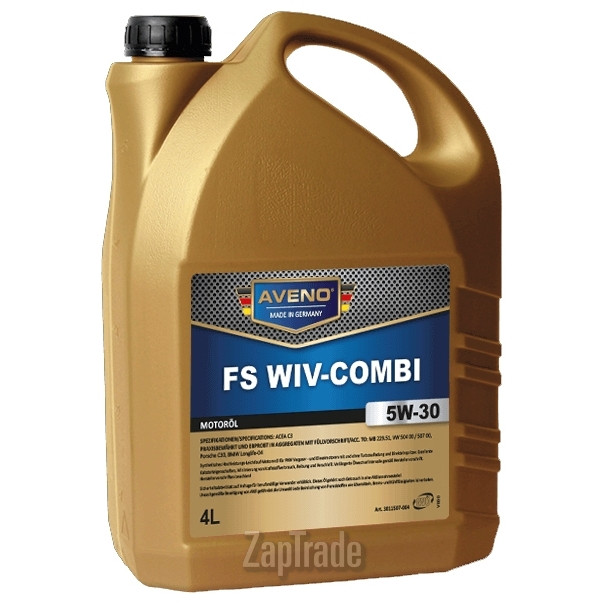 Купить моторное масло Aveno FS WIV-Combi Синтетическое | Артикул 3011507-004