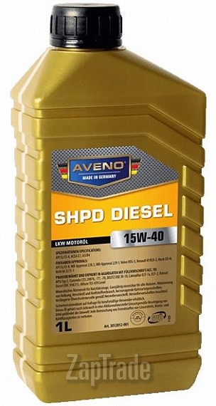Купить моторное масло Aveno SHPD Diesel Минеральное | Артикул 3012012-001