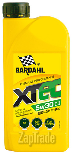 Купить моторное масло Bardahl XTEC Синтетическое | Артикул 36301