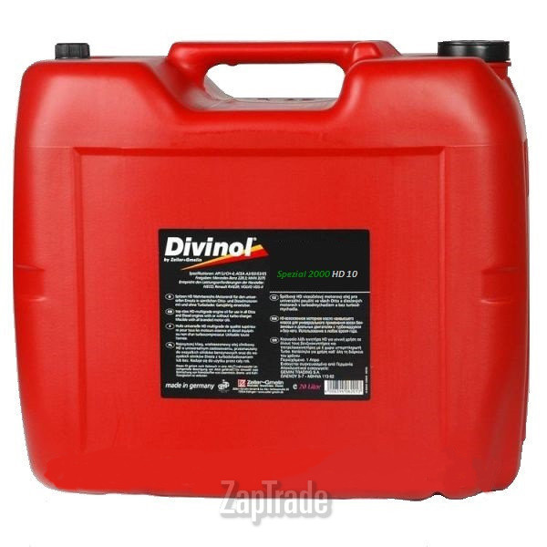 Купить моторное масло Divinol Spezial 2000 HD 10W | Артикул 48450-K030