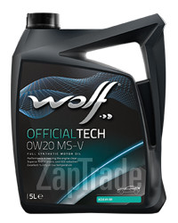   Wolf OFFICIALTECH 0W20 MS-V 