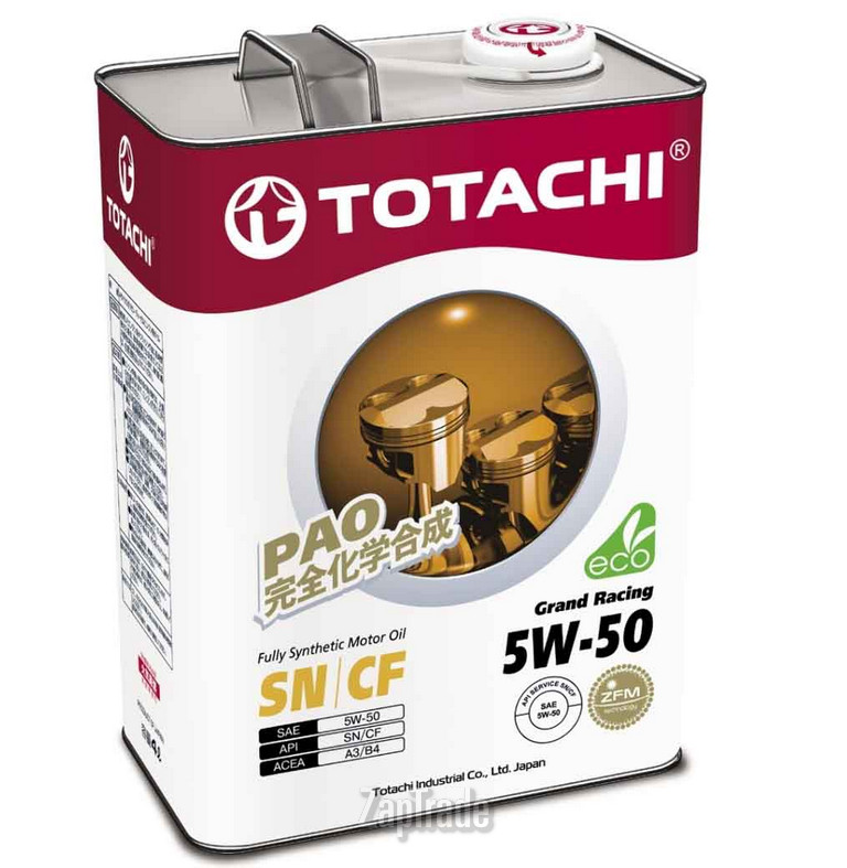 Купить моторное масло Totachi Grand Racing Синтетическое | Артикул 4562374690707