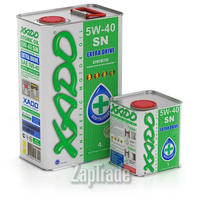 Купить моторное масло Xado Atomic Oil 5W-40 SN Синтетическое | Артикул XA 20269