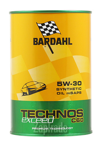Купить моторное масло Bardahl С60 TECHNOS EXCEED Синтетическое | Артикул 322040