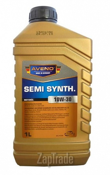Купить моторное масло Aveno Semi Synth. Полусинтетическое | Артикул 3011203-001