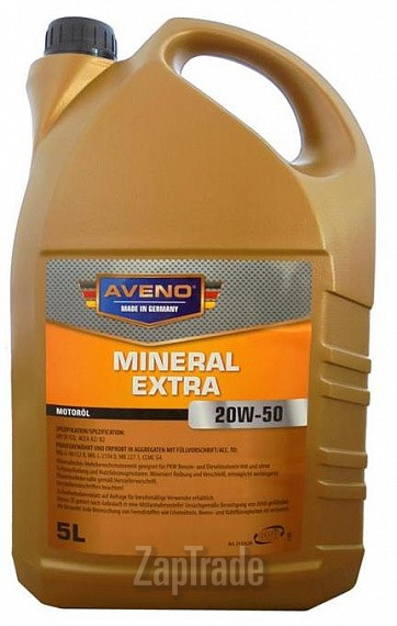 Купить моторное масло Aveno Mineral Extra Минеральное | Артикул 3011004-005