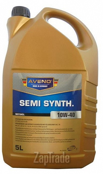 Купить моторное масло Aveno Semi Synth. Полусинтетическое | Артикул 3011201-005