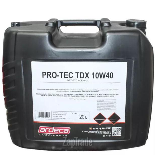 Купить моторное масло Ardeca PRO-TEC TDX Синтетическое | Артикул ARD012003020