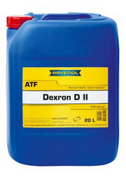 Трансмиссионные масла и жидкости ГУР: Ravenol ATF Dexron DII , Минеральное | Артикул 4014835733527