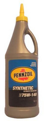Трансмиссионные масла и жидкости ГУР: Pennzoil Synthetic 75W-140 (GL-5) , Синтетическое | Артикул 071611905534